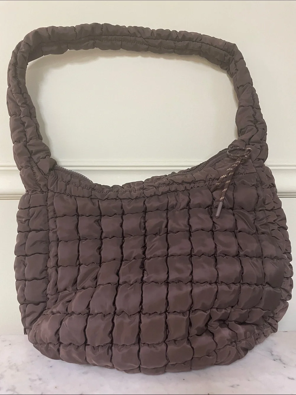 Urban Expressions Tamsin Quilted Puffer Hobo Bag